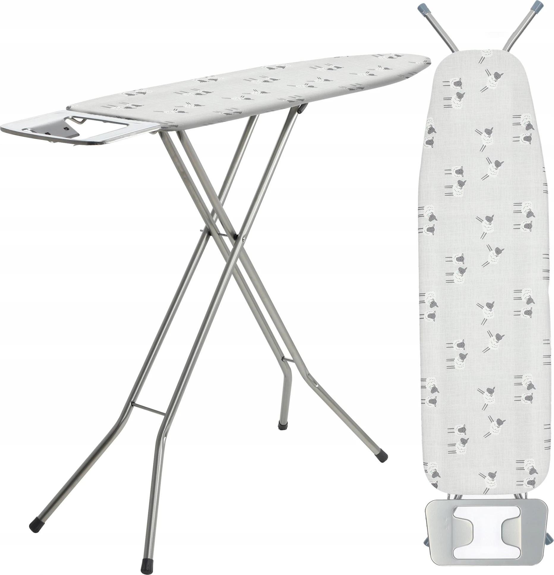 StarTech Bügelbrett - Klappbar - 110×30 cm - Mit Bügeleisenablage - Kompakt - Stabil