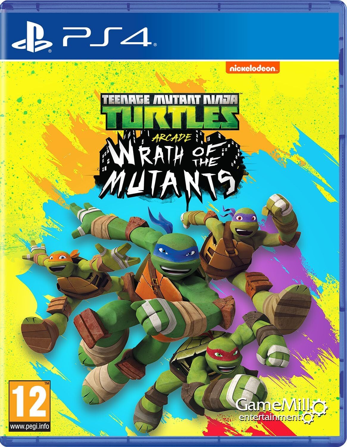 JUST FOR GAME Spiel TEENAGE MUTANT NINJA TURTLES ARCADE WRATH OF THE MUTANTS PLAYSTATION 4 PS4 Teenage Mutant Ninja Turtles Wrath of the Mutants