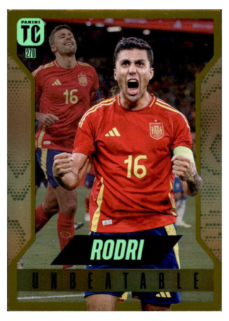 Topps 270 – Rodri – Unschlagbar – Leuchtendes Gold – 2025