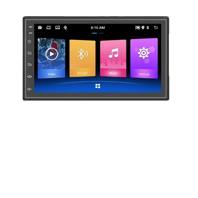 Autorádio, multimediálny prehrávač Android, dotykový displej, iba 7-palcové rádio