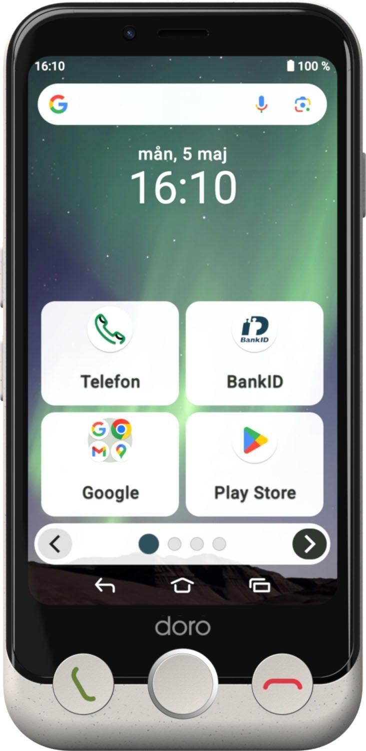 Smartphone 4G Aurora A11 Knochenweiß