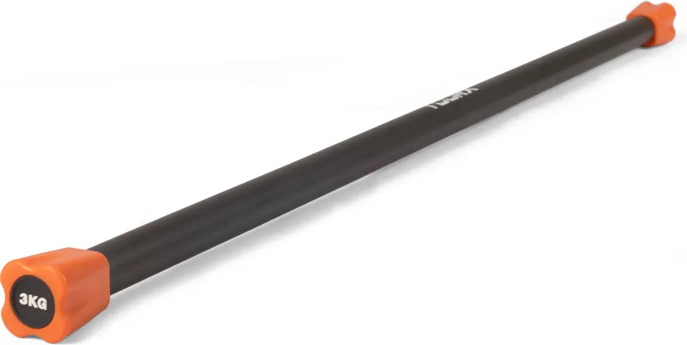 Toorx Trainingsstange 3 kg, 125 cm, mit optimaler Balance und Griffigkeit BB-3