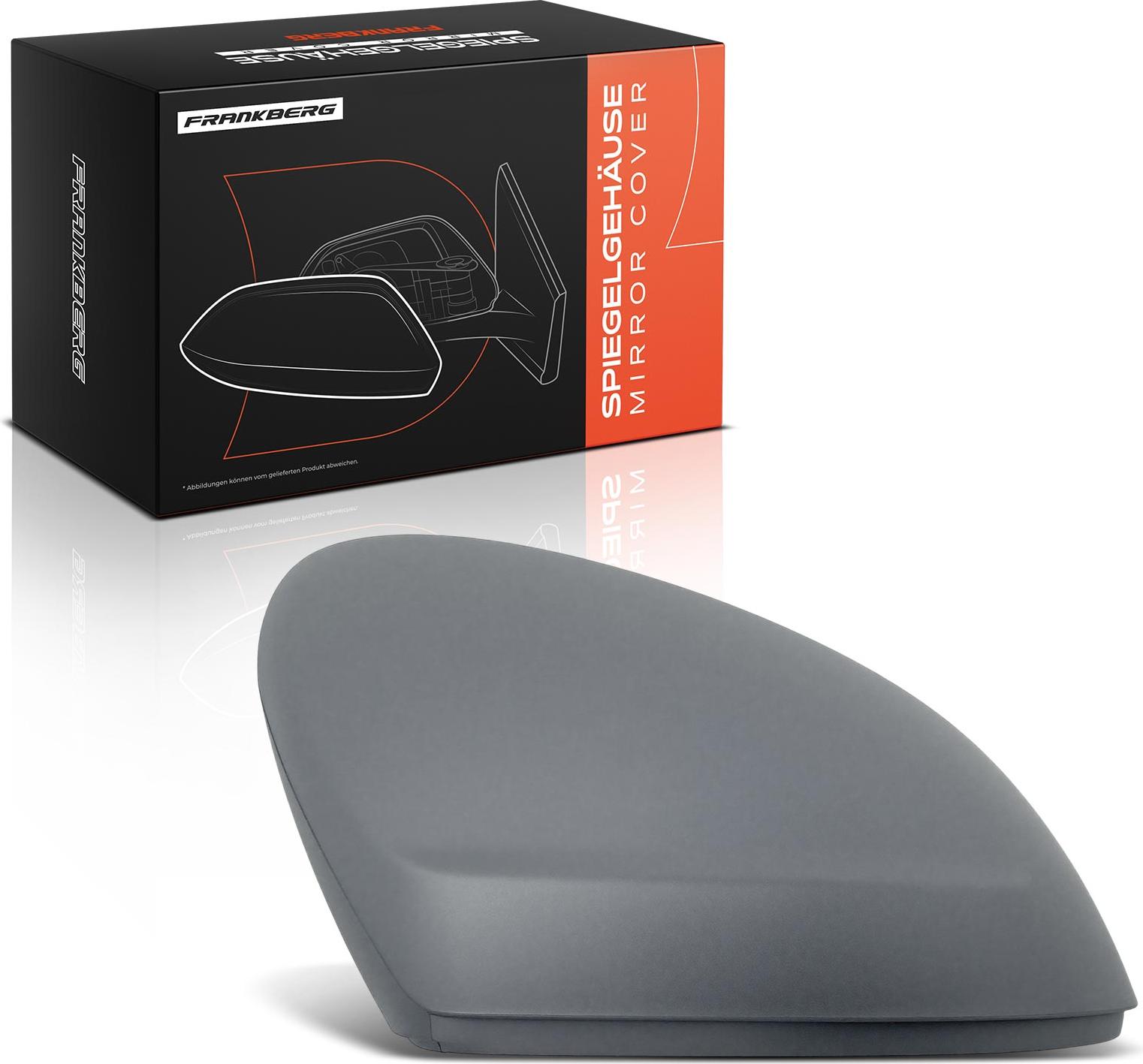 Frankberg 1x Spiegelkappe Vorne Rechts für VW Arteon 3H7 3H8 Arteon Shooting Brake 3H9 Passat 3G2 CB2 Bj ab 2014
