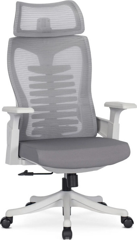 Otočná stolička Caren, šedá, 72 cm.