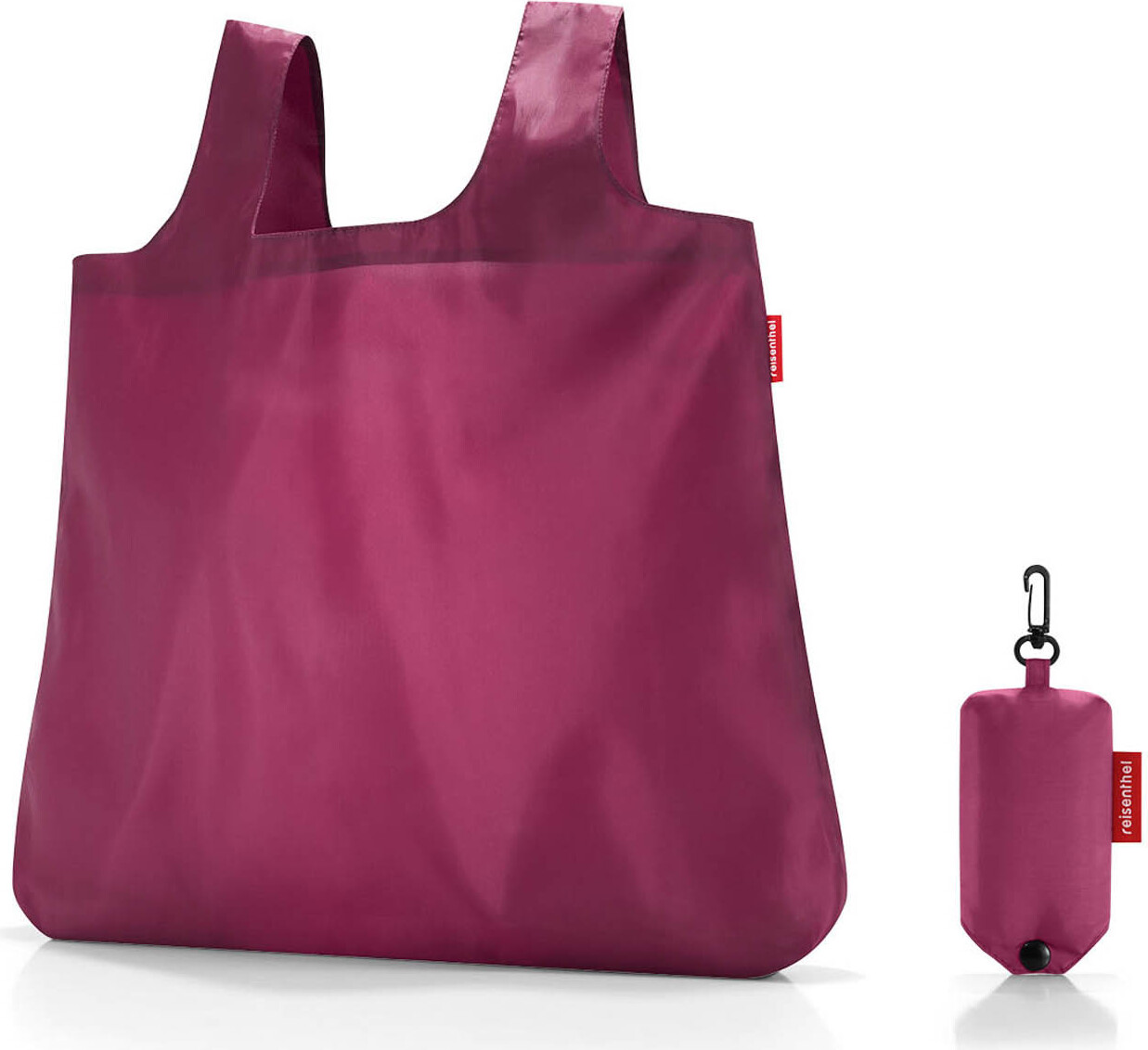reisenthel mini maxi shopper pocket, einkaufsbeutel, einkaufstasche, tasche, damson, 15 l, AO4055