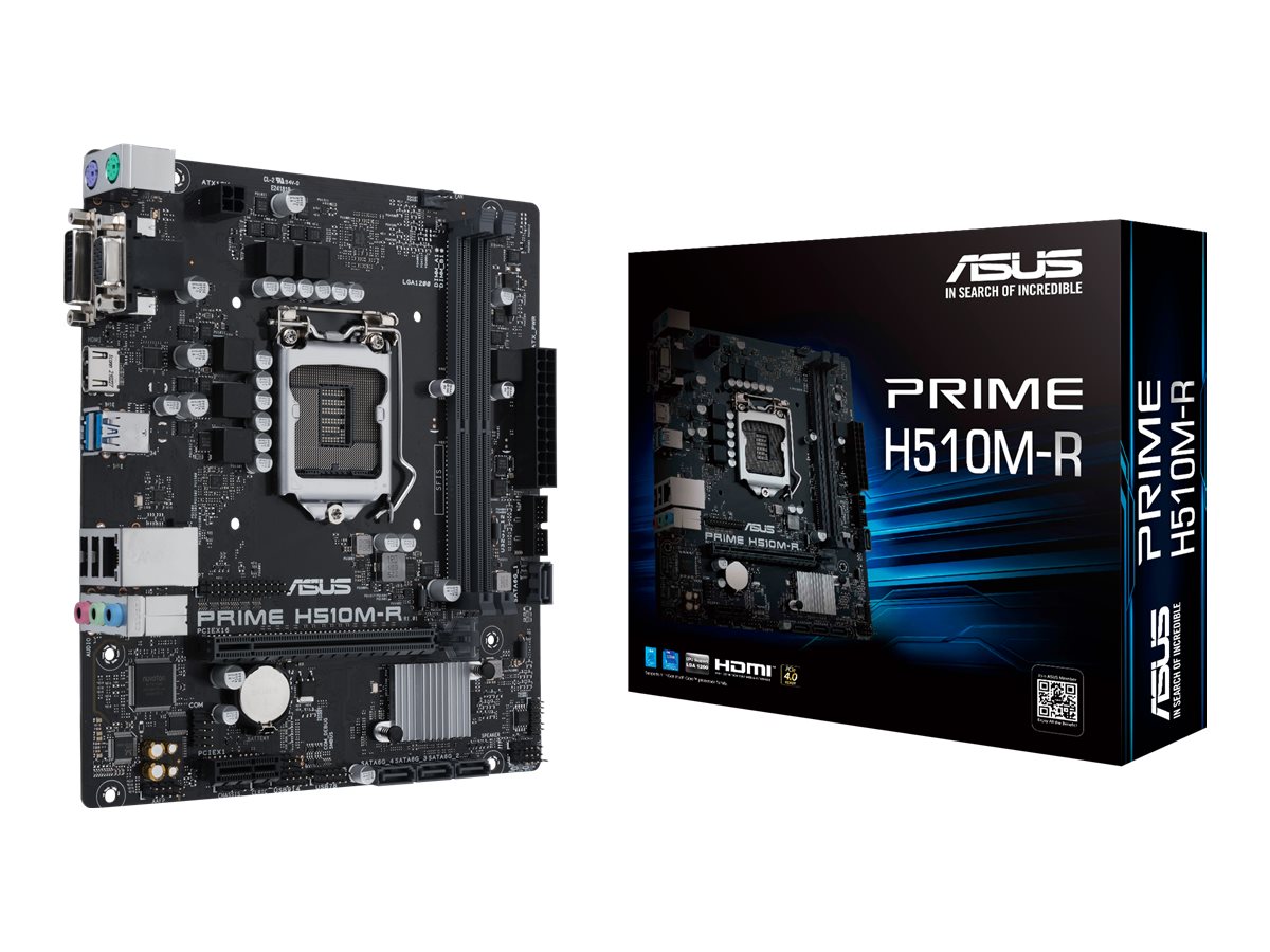 Asus Prime H510m-r Hauptplatine Schwarz Schwarz One Size 90MB18C0-M0ECY0