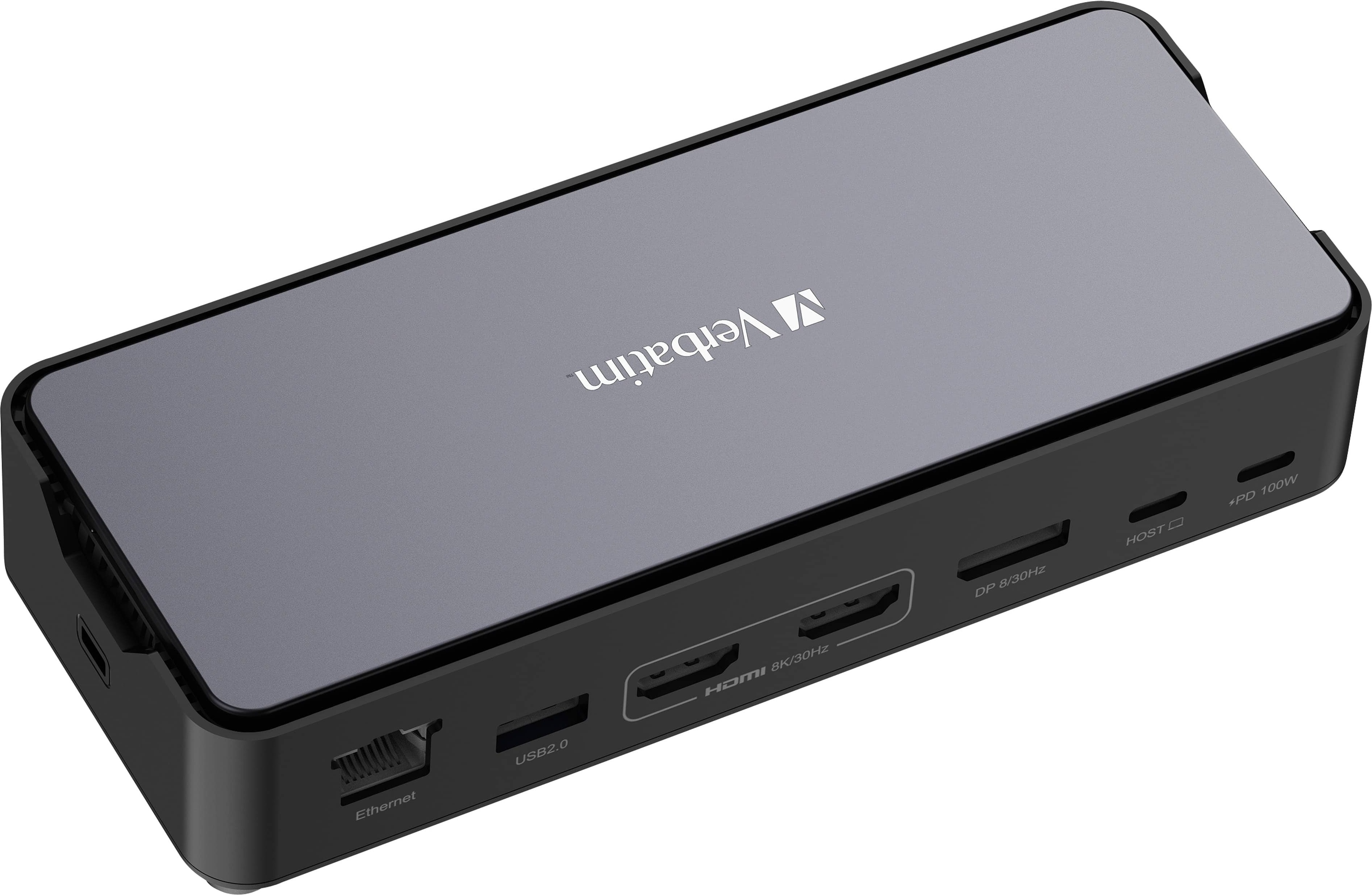 Verbatim USB-C Pro Dockingstation CDS-15S mit HDMI/4K/USB-A/USB-C/SSD Slot/SD