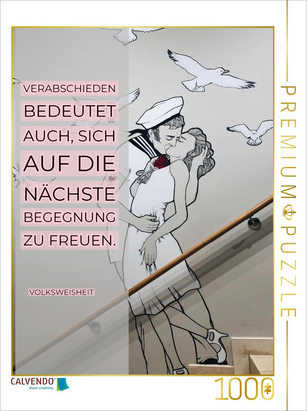 CALVENDO Puzzle Verabschieden | 1000 Teile Lege-Größe 64 × 48 cm Foto-Puzzle für glückliche Stunden