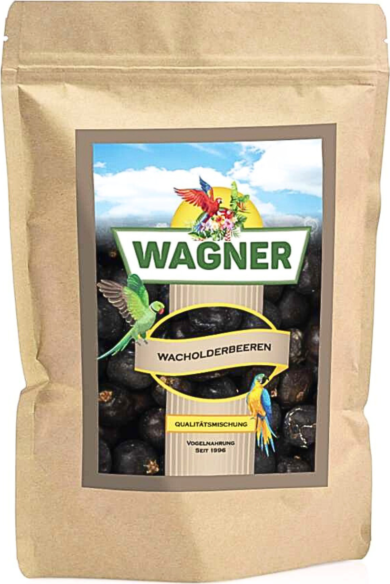 Wagner's Crunchy Sanddornbeeren für Papageien 150g