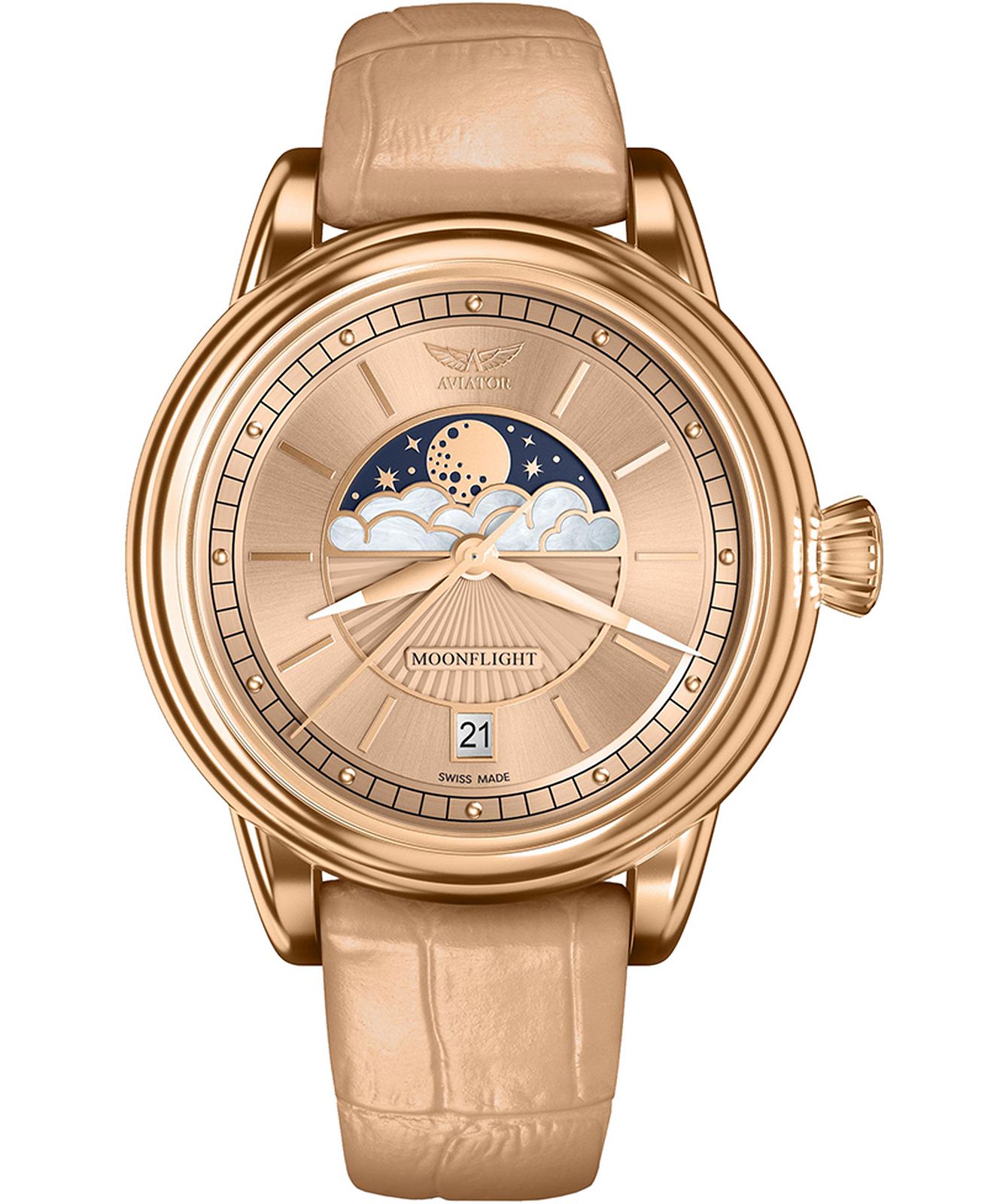 Dámske hodinky Aviator Douglas Moonflight