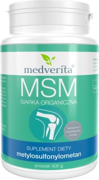 MEDVERITA MSM organischer Schwefel FÜR GELENKE 400 g