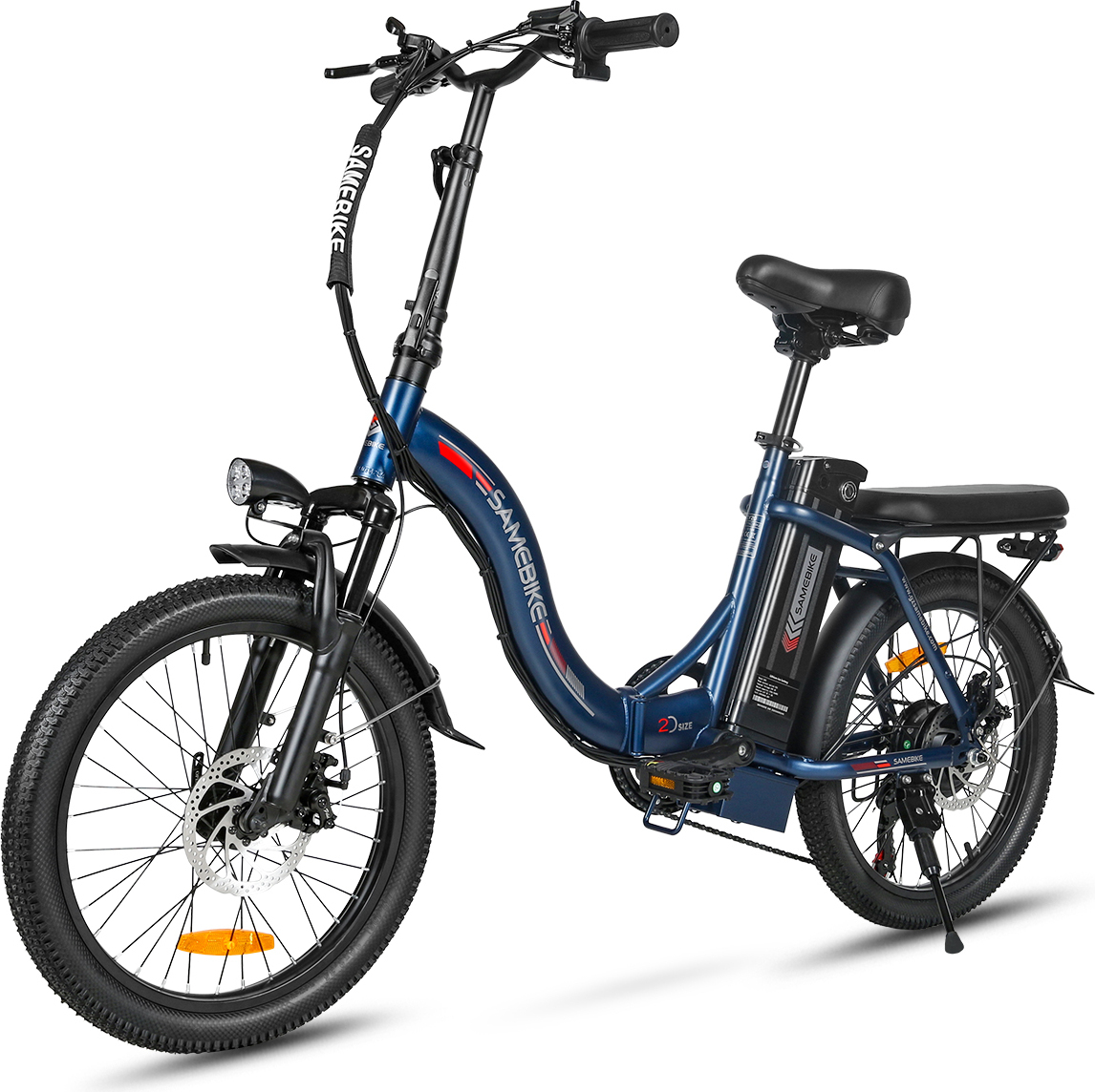 20" elektrický bicykel e-bike e-skladací bicykel, pedelec, skladací s odnímateľnou batériou 36V/12Ah, 250W motor, 25km/h