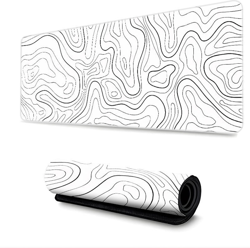 Tappetino Mouse XXL 1200x400 Mm – Gigante, Antiscivolo E Impermeabile Con Bordi Cuciti – Perfetto Per Gaming E Scrivania