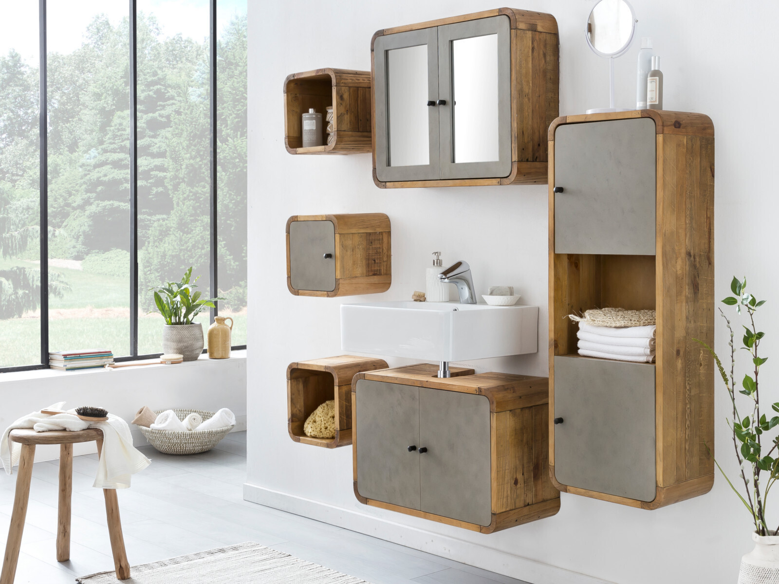 Woodkings Badmöbel Set Dingle II A00000415