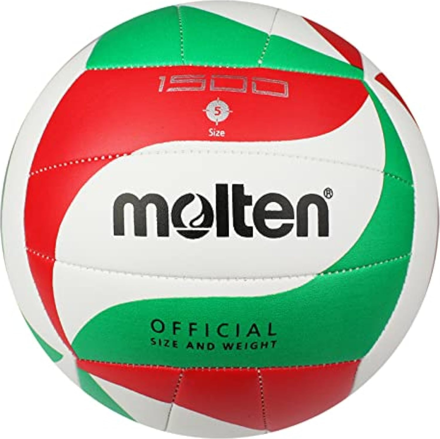 Molten Volleyball Trainingsball V5M1500, Größe 5