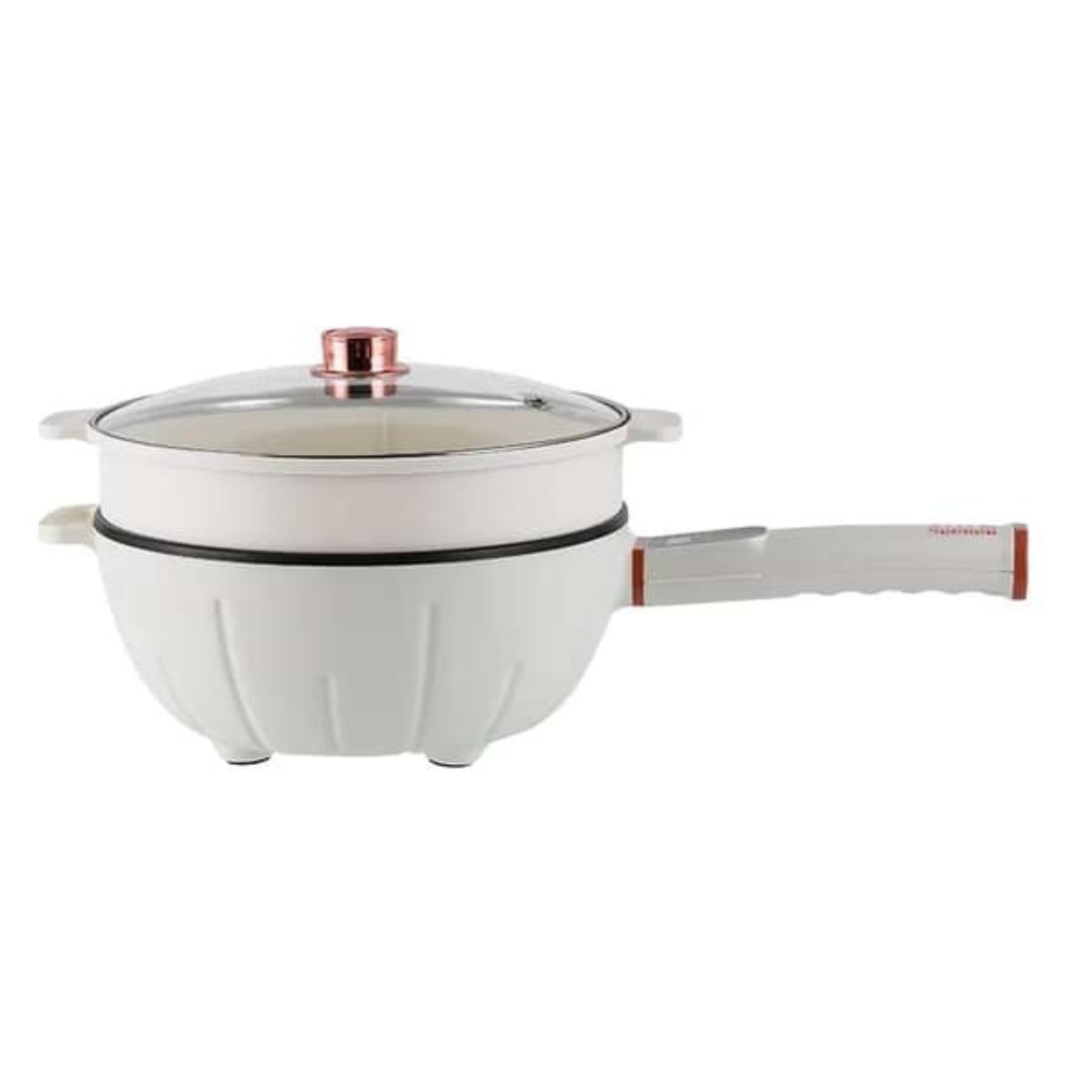 Scheffler EPP38-A - Poêle à pizza électrique - 41 cm - Avec couvercle - Multifonction - Avec revêtement anti-adhésif - 5 températures réglables - 13 l - 1500 W
