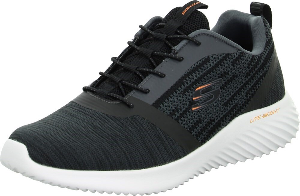 Skechers Pánske papuče Sporty Gumová podrážka Black