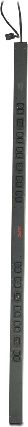 APC Rack PDU - Stromverteilung - AP7552 - Basic, vertikale Montage, 16A, 230V, 20 Ausgänge C13 & 4 Ausgänge C19; IEC C20