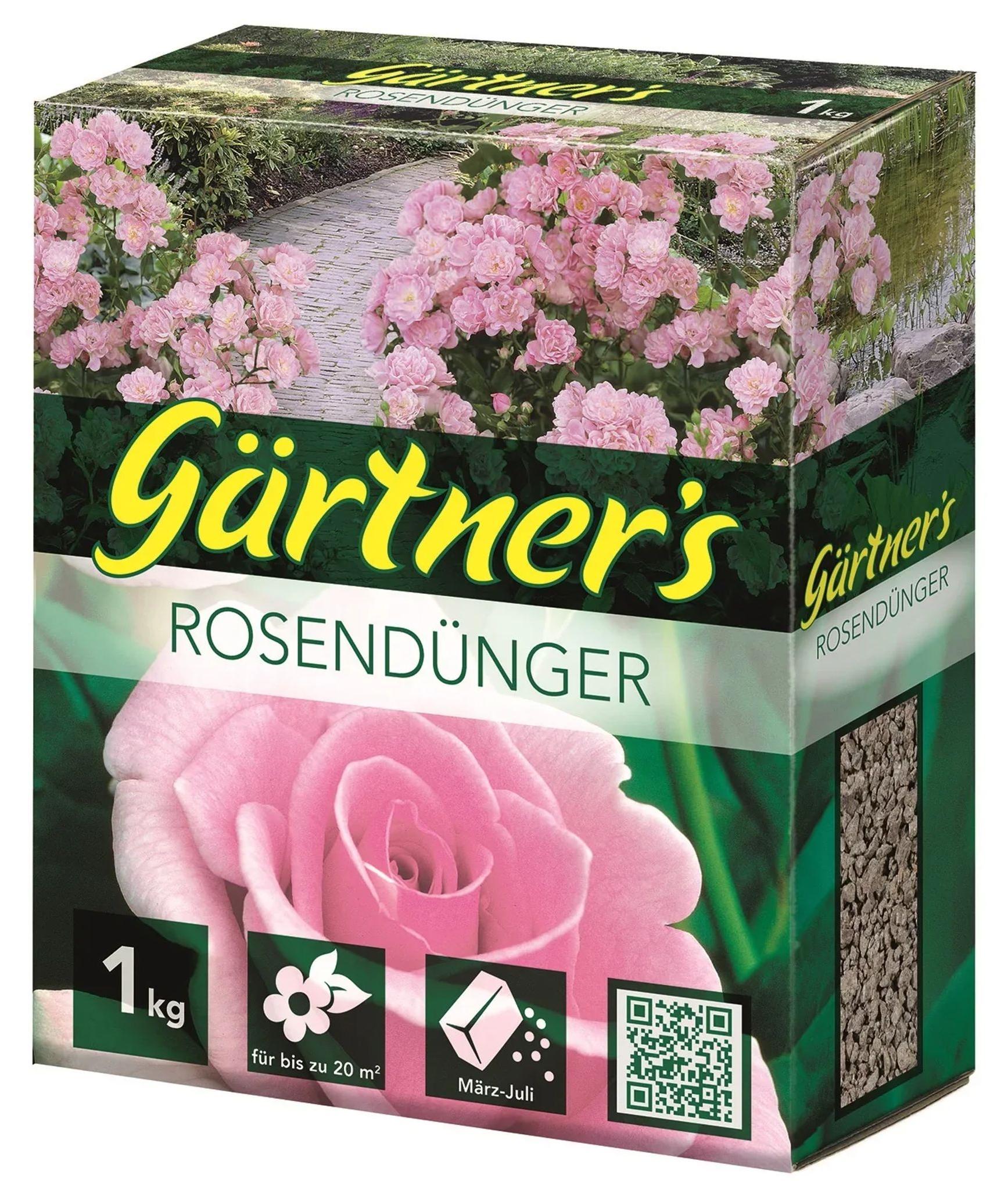 gpi Gärtner´s Spezialkulturen Rosendünger fest 1 kg 12197