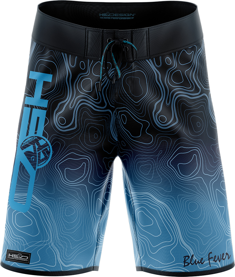 HOTSPOT DESIGN Ocean Performance Bathymetrie, XXXL, schwarz-blau, Boardshort, 010700106