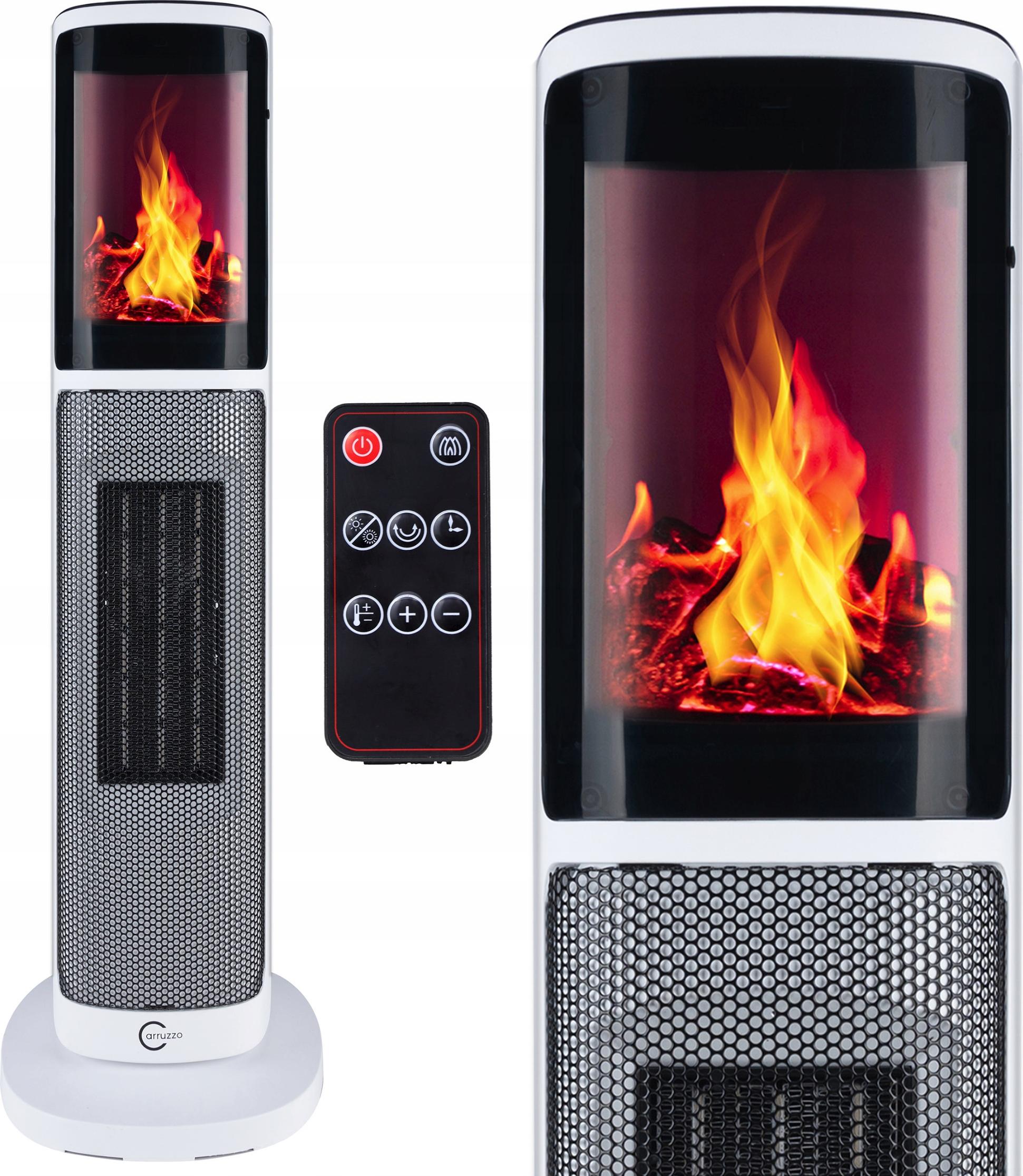 HEIZUNG Elektrický krb TERMOVENTILÁTOR FARELKA 2000W mit Fireplace