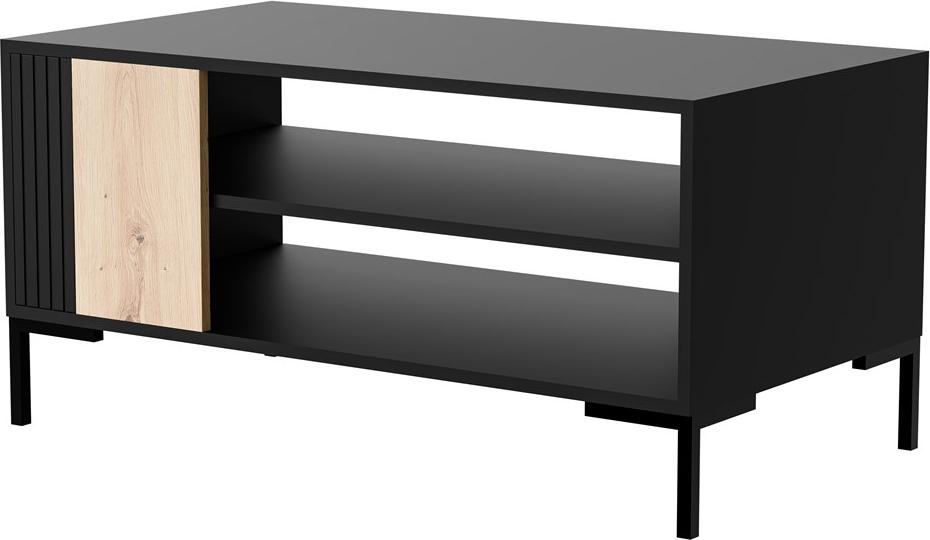 CARUNO MERCI Tisch/Bank 100x55x49 schwarz/Artisan Eiche MERCI 400015