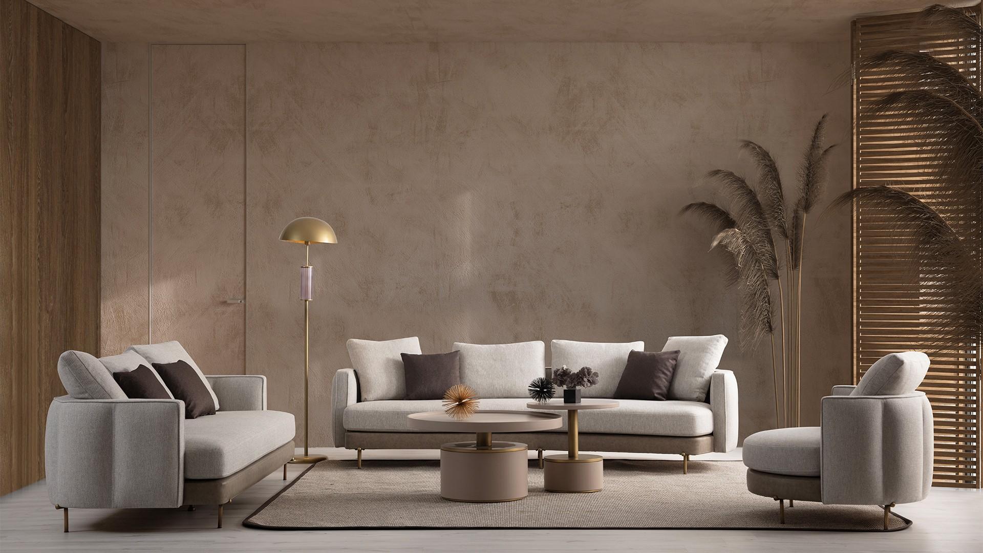 AEA Loungemöbel Sofagarnitur Sofalandschaft Sitzgarnitur Polsterecke Sofa Couch 5tlg JVM4067282914360