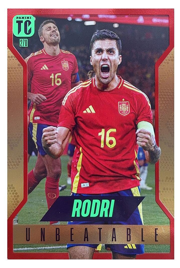 Topps 270 – Rodri – Unschlagbar – Red Hot – 2025