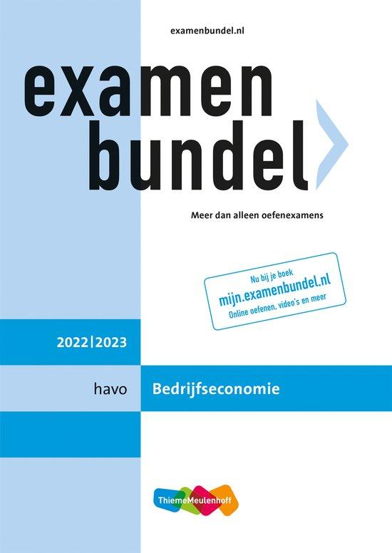 OPTIMUS Examenbundel havo Bedrijfseconomie 2022/2023