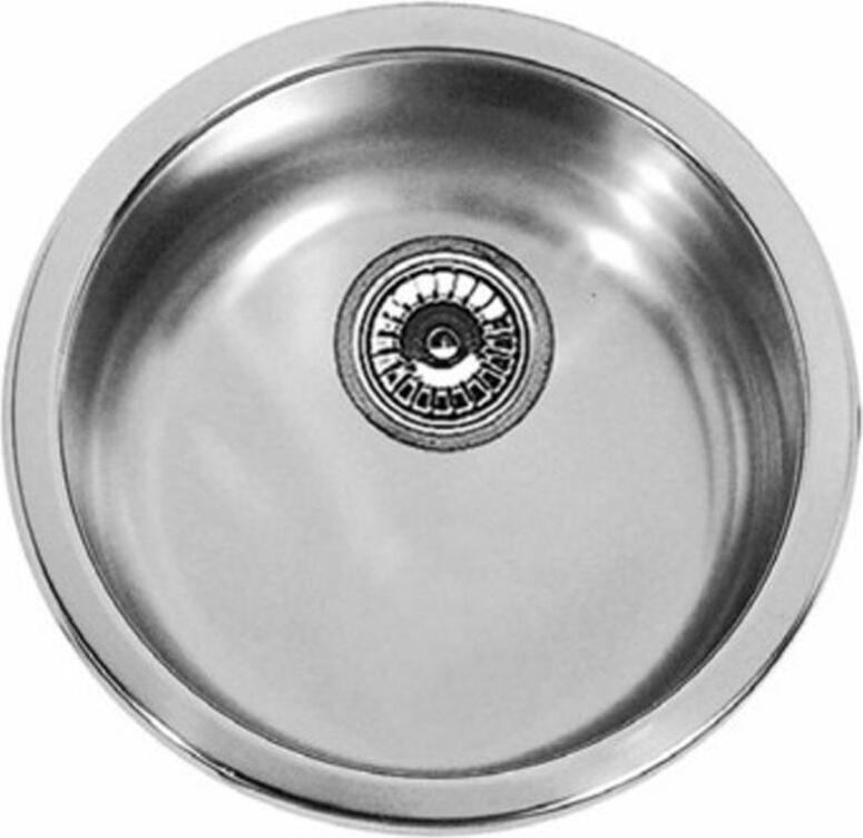 Elleci Sky Round 435 Aufsatzwanne Kreis Edelstahl LIKROUSAC