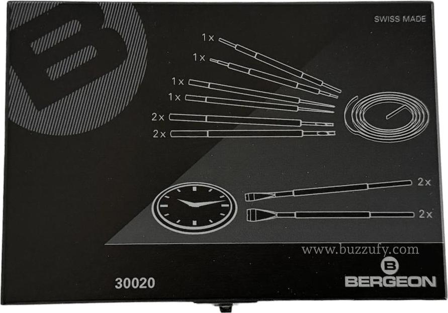 Súprava Bergeon 30020 ručné mechanizmy v kompaktnom obale