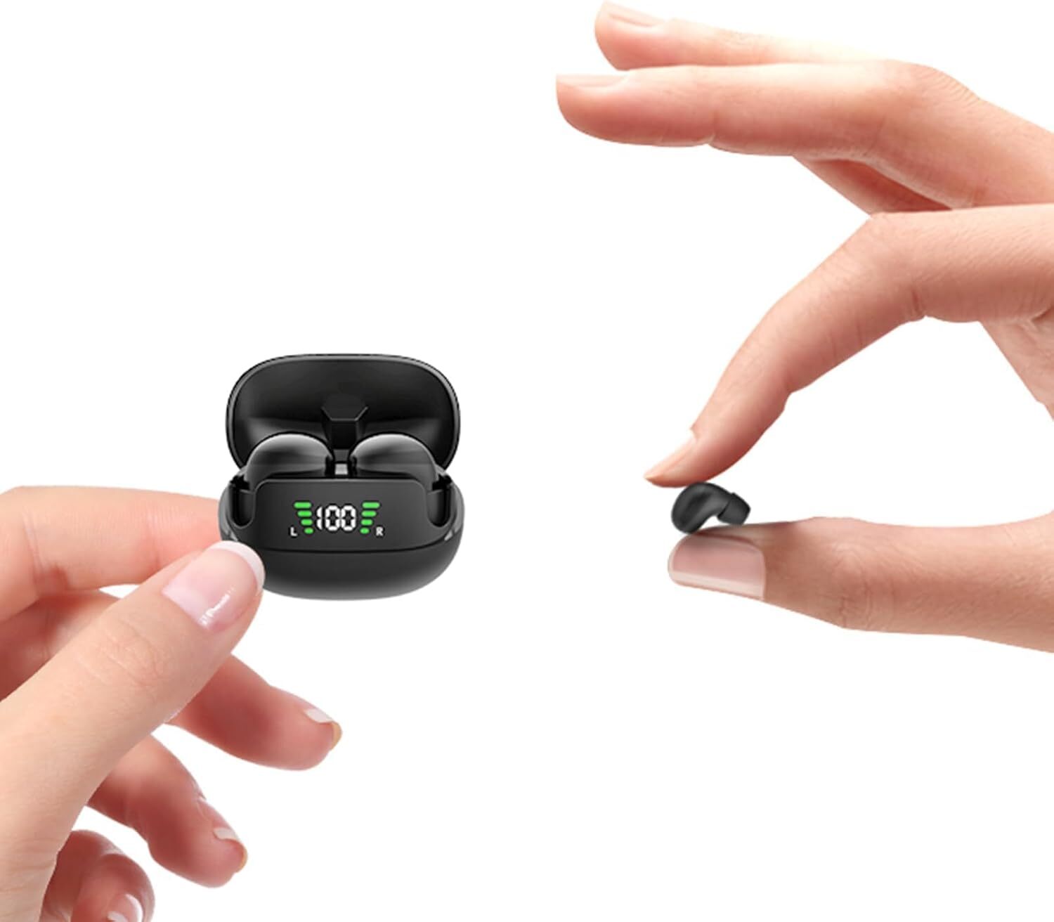 Mini slúchadlá Bluetooth slúchadlá na spanie Bezdrôtový spánok v uchu Bezdrôtové slúchadlá na spanie Slúchadlá na spanie pre malé uši Detské bočné spánky