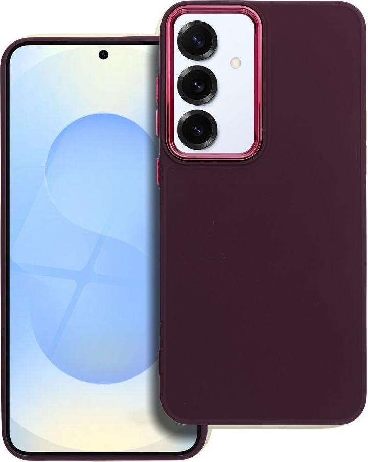 Puzdro na mobilný telefón FRAME vhodné pre SAMSUNG S25 Plus fialové