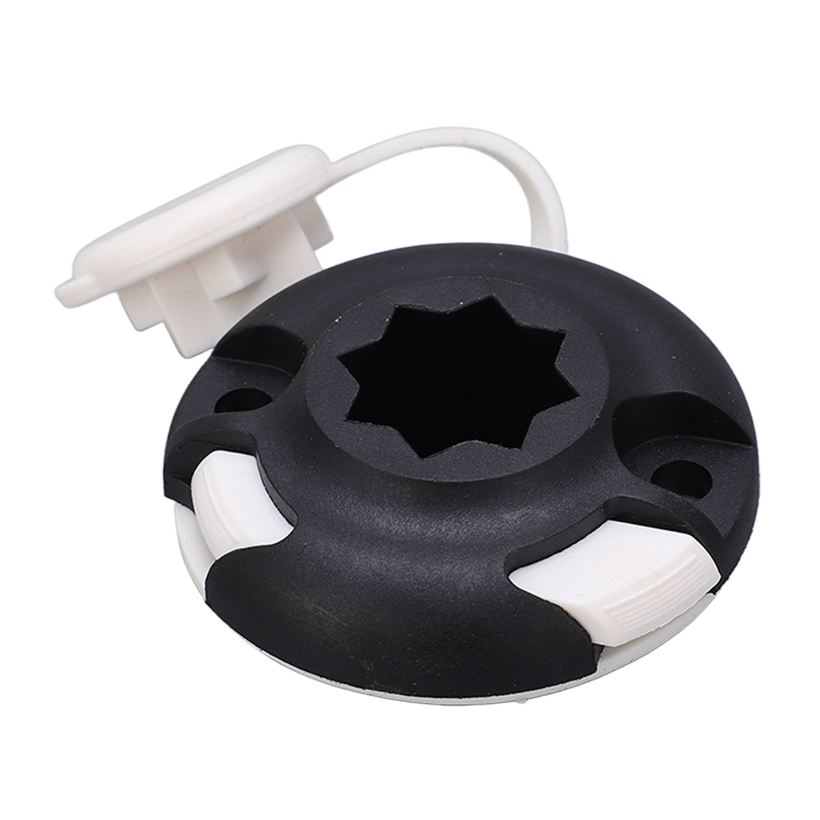 Cocosity Kajak Spur Montage Basis,Kajak Rund 8 Winkel Basis,Runde Kajak Spur Montage Basis,Kajak Spur Montage Halter,Kajak Zubehör,PVC Kajak Spur Montage Basis