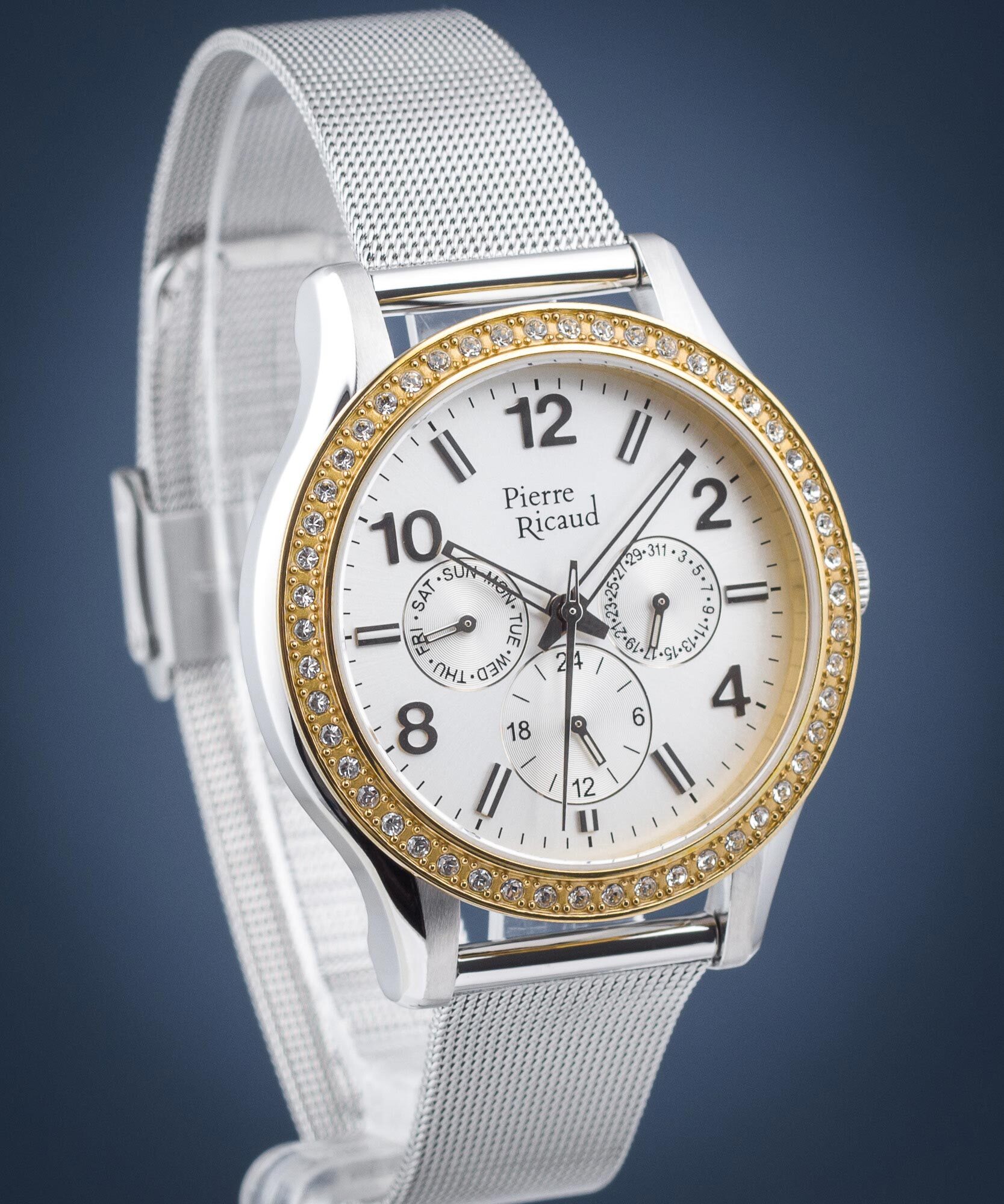 Multifunkčné dámske hodinky Pierre Ricaud