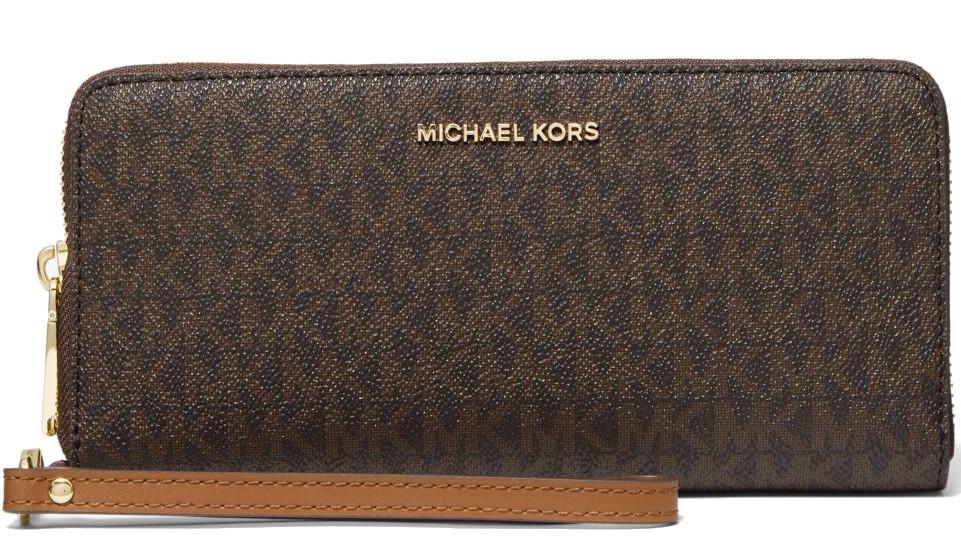 Michael Kors Portemonnaie Continental Braun