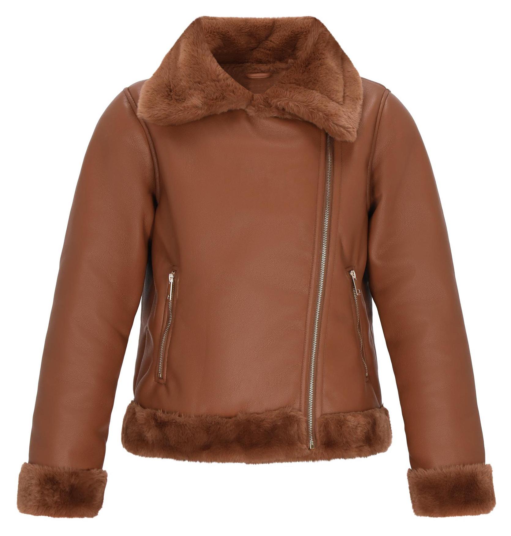 LOMASI damen jacke - cognac, L