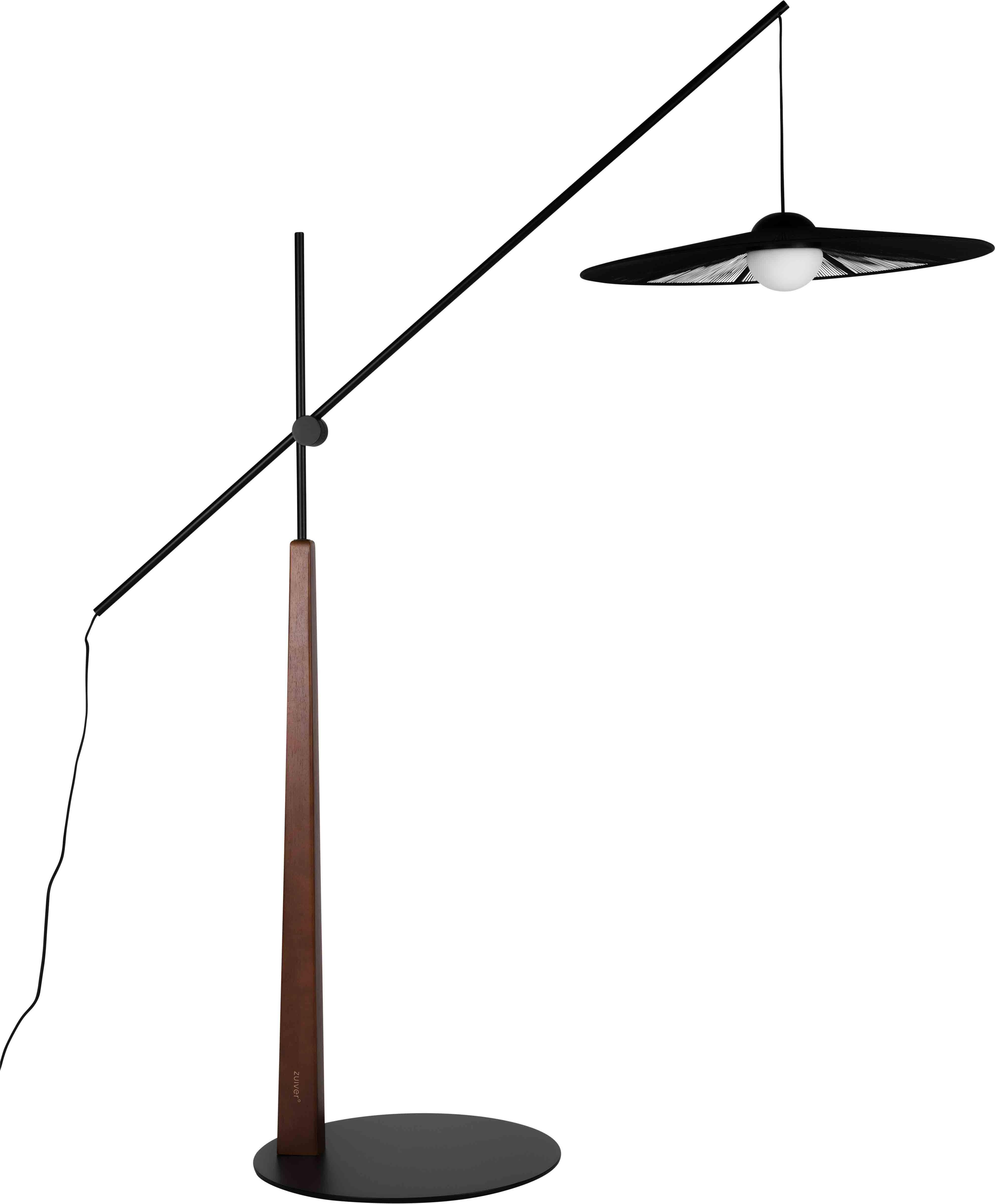 Design Stehlampe Belle Schwarz | Dimmbar & verstellbar von Zuiver 1000381