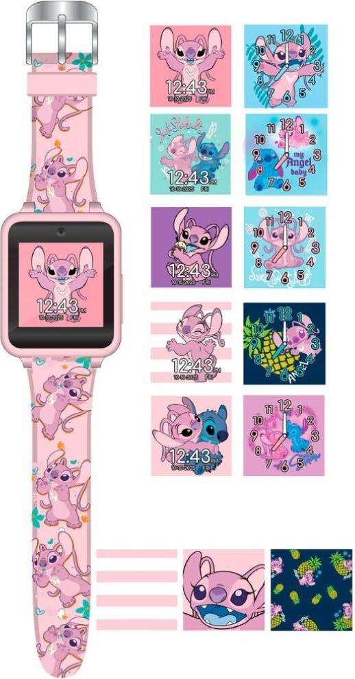 Interaktívne hodiny Stitch Angel