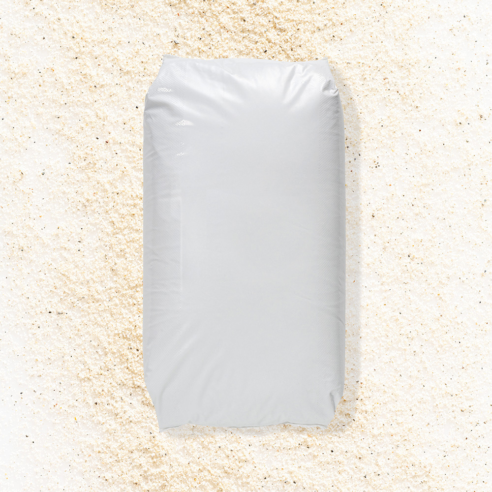 WOLFF & MÜLLER Quarzsande Aquariensand | hochreiner Quarzsand als Bodengrund | Sand für Aquarium 0.4 -0.8mm Körnung im 25kg Sack WMQ-10055