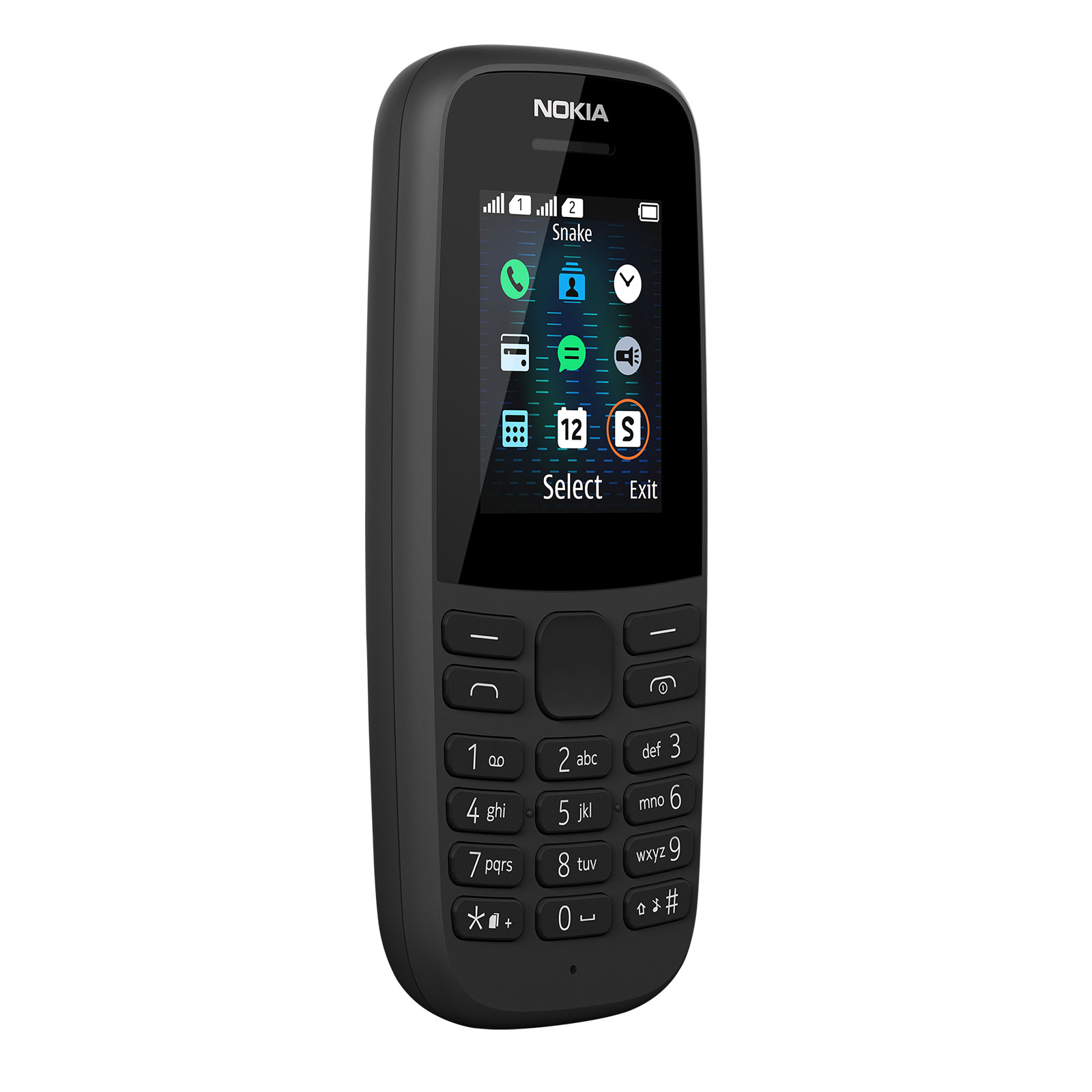 Nokia 105 Handy 2019, 4,49cm (1,77 Zoll)