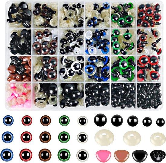 OEM Sicherheitsaugen-Set 6-14mm bunt für Amigurumi-Tiere 2026