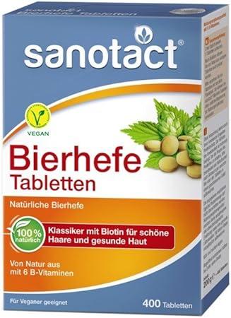 sanotact GmbH sanotact Bierhefe Tabletten 10x400St.