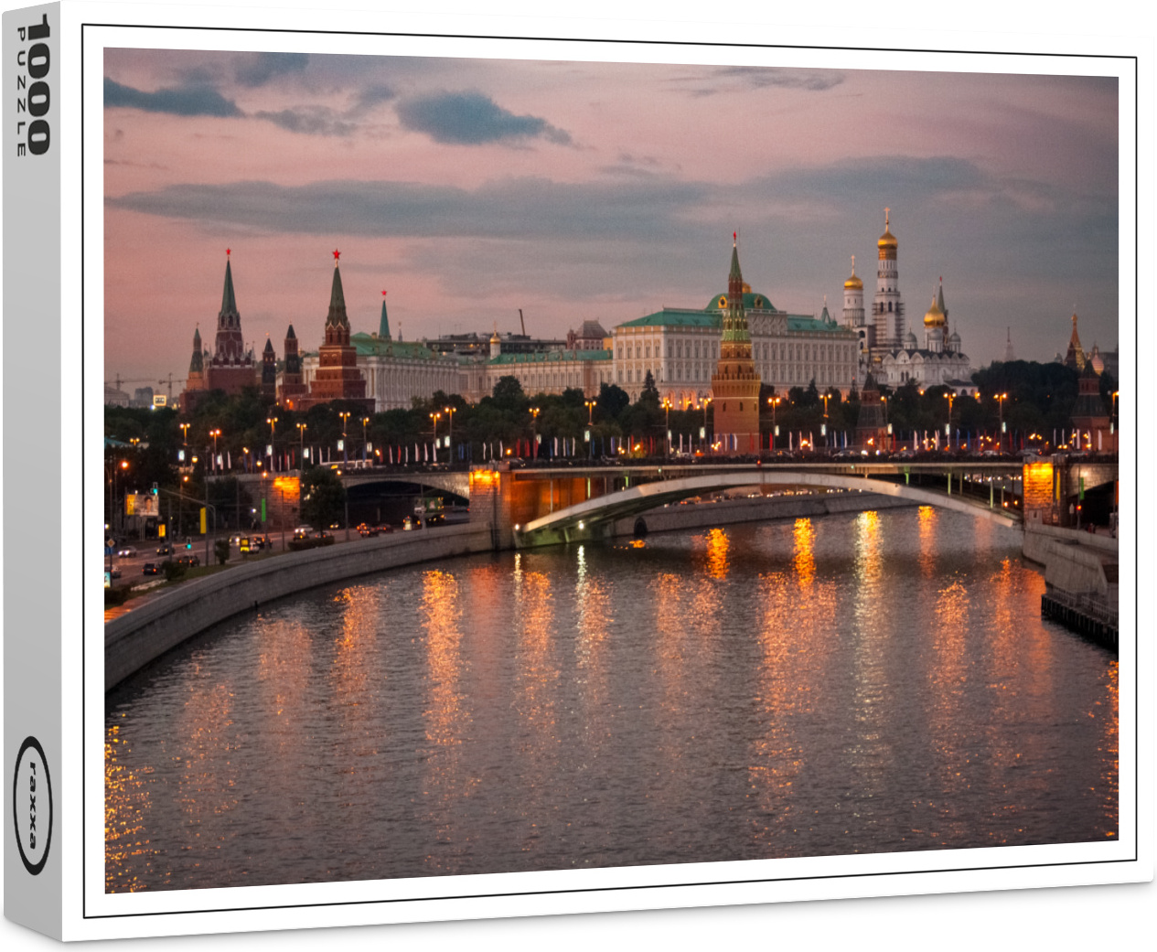 raxxa Premium-Puzzle "Moskau in Rußland", 1000 Teile 1-14270-8966-281