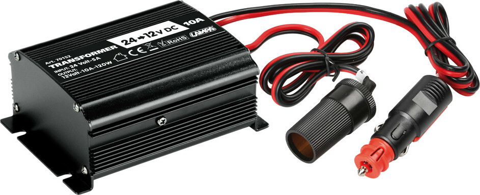LAMPA Transformer, Stromtransformator, 24V > 12V - 10A 70152
