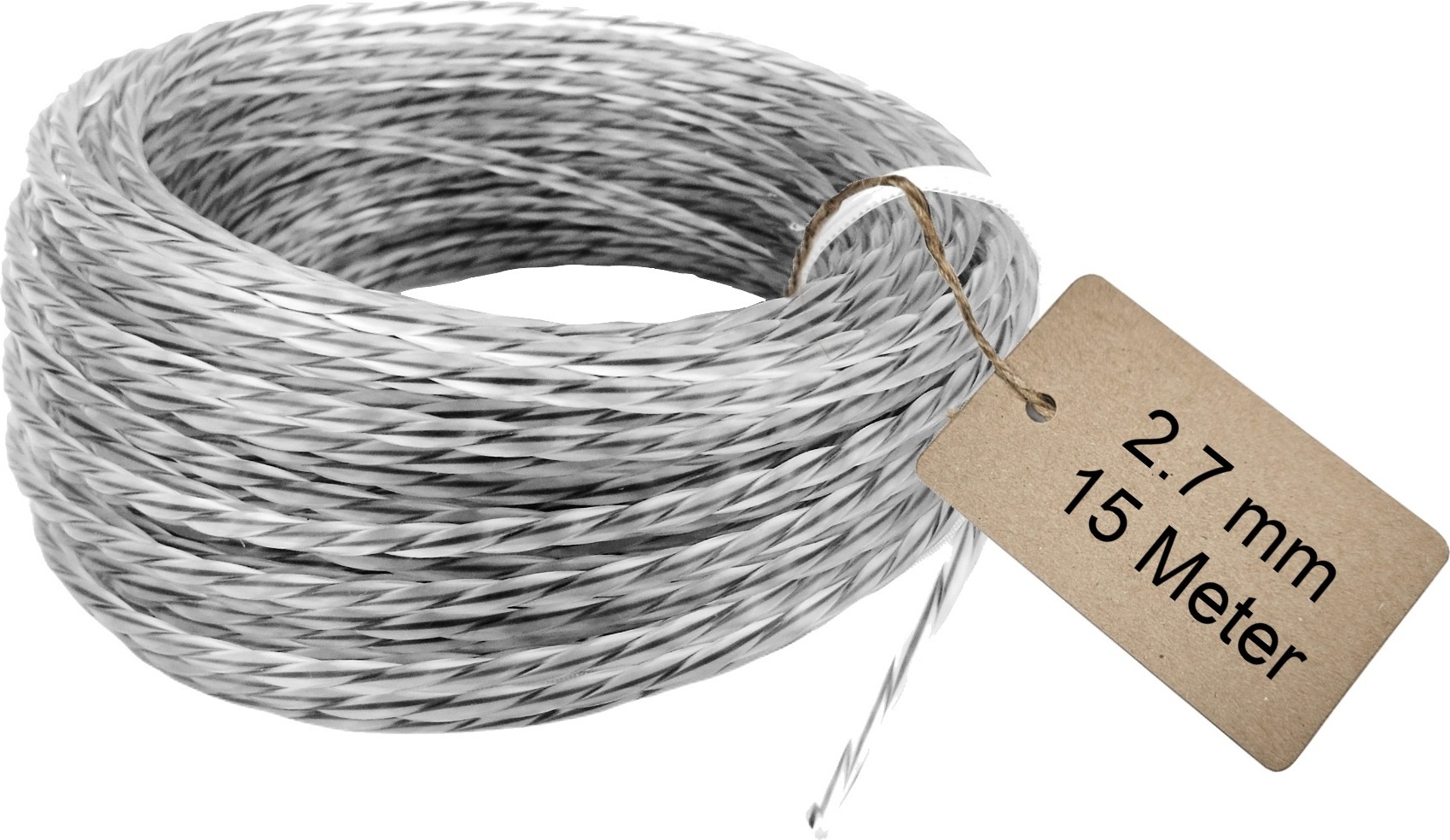 Mähfaden 2.0 2.4 2.7 3.0 Verstärkt 5-kant 100 M 4 Größen Motorsense Trimmer