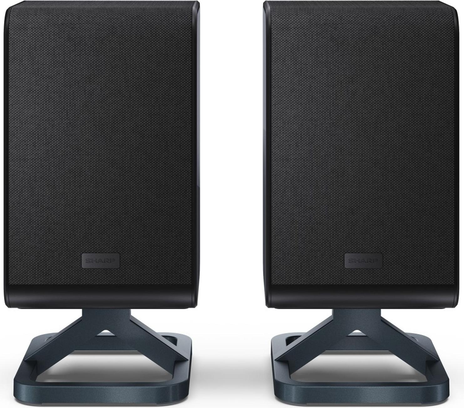 Sharp HT-SPR52021(BK), 2.0.2 kanály/kanálov, Bezdrôtový, 66 W, Čierna