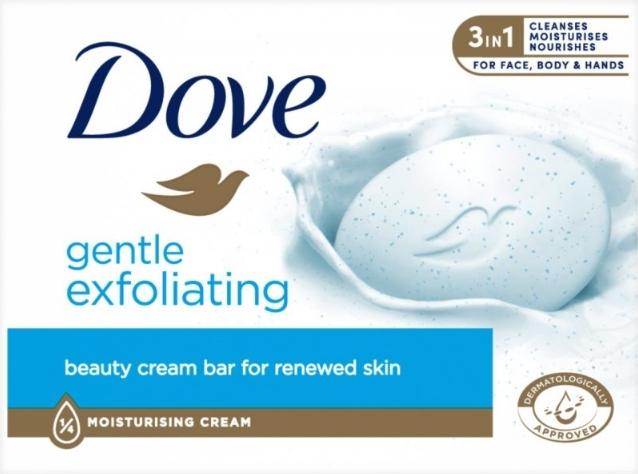 Dove Sanftes Peeling Seife Bar 100 g