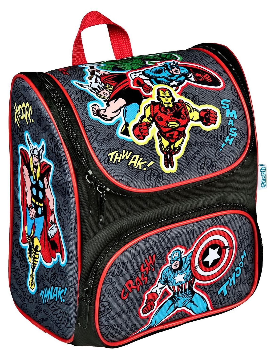 Scooli Rucksack Cutie Prescool Backpack 6,5L Avengers schwarz AVJA8243