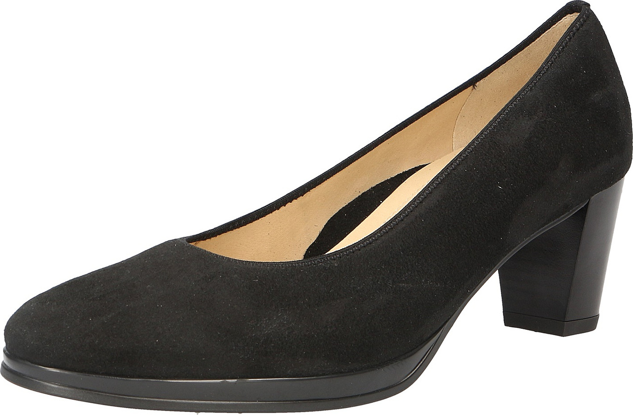 Ara Shoes Ara Plateaupumps Orly Schwarz Veloursleder Größe: 36.5 Normal 12-13436-01